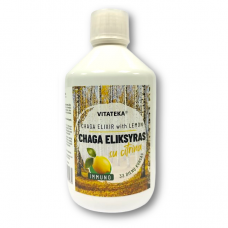 Chaga eliksyras su citrina, 500ml